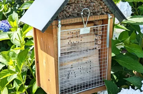 DIY Insektenhotel für Wildbienen - DIY Bienenhotel | Tinkerhome - Einfache DIYs für Zuhause