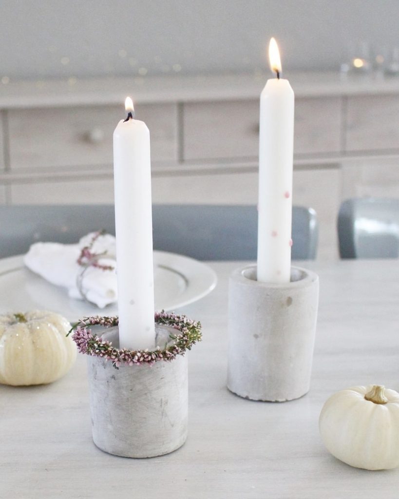 Basteln mit Kerzenresten: DIY gepunktete Kerzen | Tinkerhome - Einfache DIYs für Zuhause