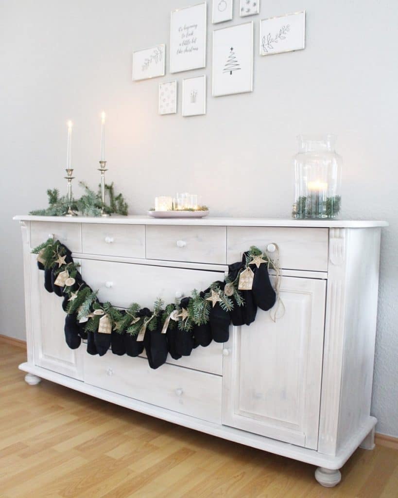 DIY Adventskalender aus Socken basteln | Tinkerhome - einfache DIYs für Zuhause