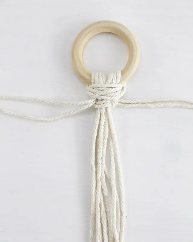 Makramee, die Kunst des Knotens, ist ein zeitloser Trend, der immer beliebter wird. Es gibt unzählige Möglichkeiten, Makramee in verschiedenen Formen und Designs zu nutzen. Nach wie vor sind DIY Makramee Blumenampeln dabei besonders angesagt. Mit ein paar Grundknoten kannst du deine eigene Blumenampel kreieren. In diesem Blogbeitrag werde ich dir Schritt für Schritt zeigen, wie du eine Makramee Blumenampel mit nur einem Makrameeknoten knüpfen kannst. DIY Makramee Blumenampel knüpfen - diy makramee blumenampel knuepfen 12