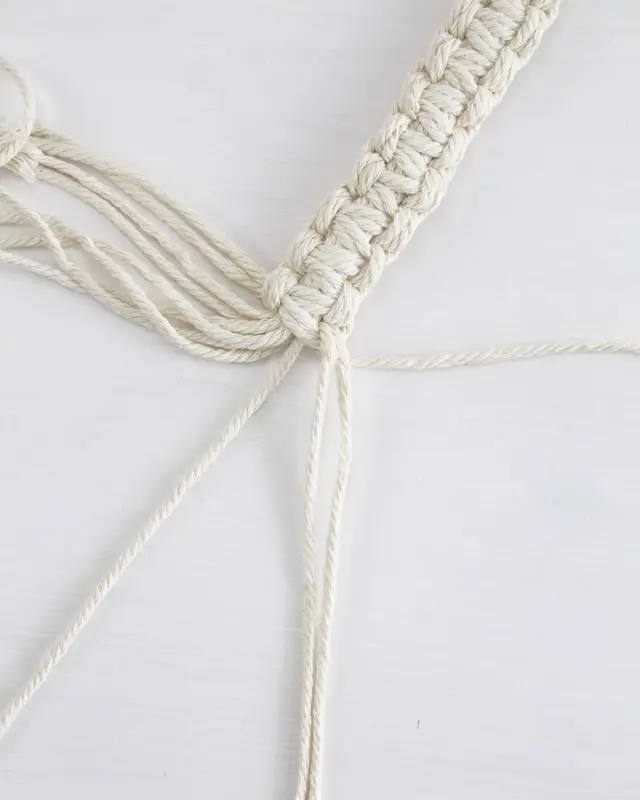 Makramee, die Kunst des Knotens, ist ein zeitloser Trend, der immer beliebter wird. Es gibt unzählige Möglichkeiten, Makramee in verschiedenen Formen und Designs zu nutzen. Nach wie vor sind DIY Makramee Blumenampeln dabei besonders angesagt. Mit ein paar Grundknoten kannst du deine eigene Blumenampel kreieren. In diesem Blogbeitrag werde ich dir Schritt für Schritt zeigen, wie du eine Makramee Blumenampel mit nur einem Makrameeknoten knüpfen kannst. DIY Makramee Blumenampel knüpfen - diy makramee blumenampel knuepfen 16