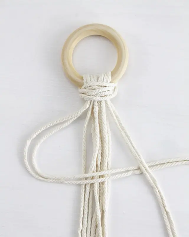 Makramee, die Kunst des Knotens, ist ein zeitloser Trend, der immer beliebter wird. Es gibt unzählige Möglichkeiten, Makramee in verschiedenen Formen und Designs zu nutzen. Nach wie vor sind DIY Makramee Blumenampeln dabei besonders angesagt. Mit ein paar Grundknoten kannst du deine eigene Blumenampel kreieren. In diesem Blogbeitrag werde ich dir Schritt für Schritt zeigen, wie du eine Makramee Blumenampel mit nur einem Makrameeknoten knüpfen kannst. DIY Makramee Blumenampel knüpfen - diy makramee blumenampel knuepfen 5