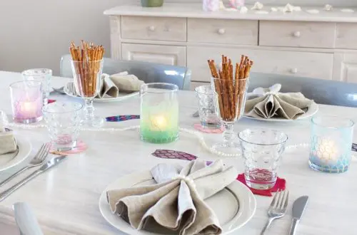 DIY Meerjungfrau Partydeko basteln | Einfache DIYs für dein Zuhause