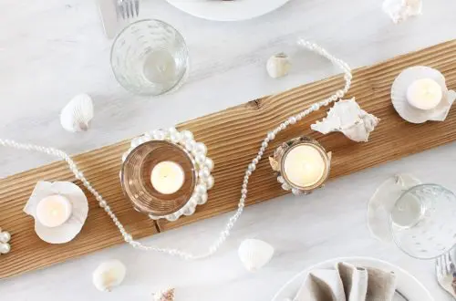 DIY maritime Tischdeko basteln | Tinkerhome - Einfache DIYs für dein Zuhause