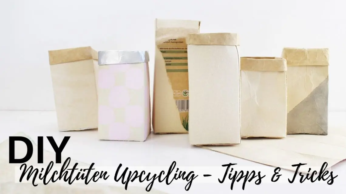 Basteln mit Milchtüten - Tipps & Tricks | Tinkerhome - Einfache DIYs für dein Zuhause