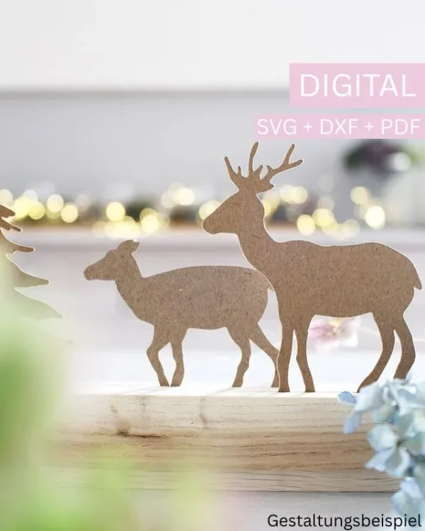 Herbstdeko: DIY Waldtiere aus Papier basteln | Tinkerhome - Einfache DIYs für dein Zuhause