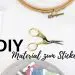 Material zum Sticken für Anfänger | Tinkerhome - Einfache DIYs für dein Zuhause