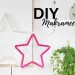 Knüpfanleitung: DIY Makramee Sterne knüpfen | Tinkerhome - Einfache DIYs für dein Zuhause