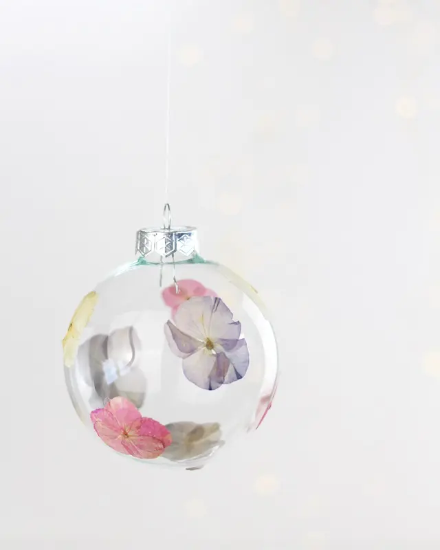 DIY Weihnachtskugeln als Erinnerung an Verstorbene basteln | Tinkerhome - Einfache DIYs für dein Zuhause