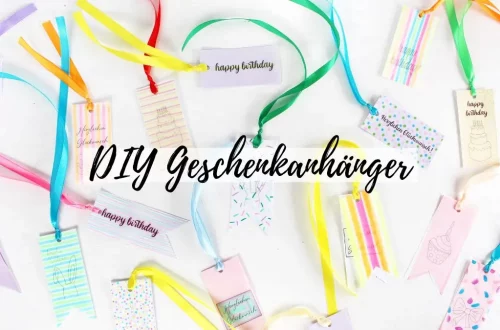 Du hast das perfekte Geschenk ausgewählt und es ist sorgfältig eingepackt, aber etwas fehlt noch, um es wirklich besonders zu machen - ein persönlicher DIY Geschenkanhänger! Statt einen langweiligen, gekauften Anhänger zu verwenden, warum nicht etwas Kreatives und Einzigartiges gestalten? In diesem Beitrag zeige ich dir, wie du mit wenigen Materialien wunderschöne Geschenkanhänger aus Papier basteln kannst. Ich habe außerdem Vorlagen erstellt, die du kostenlos verwenden kannst. DIY Geschenkanhänger aus Papier basteln | Tinkerhome - Einfache DIYs für dein Zuhause