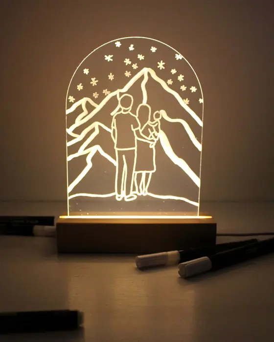 Du hast sie bestimmt schon mal gesehen: Diese stylischen, leuchtenden Acrylscheiben, die sofort ins Auge fallen. Das Beste daran ist, dass du diese leuchtenden Acrylbilder auch einfach selber machen kannst. Ein individuelles LED Acrylbild basteln ist nämlich viel einfacher, als es aussieht! LED Acrylbild basteln: 3 Kreative DIY Ideen auf Acrylglas - led acrylbild selbermachen 2