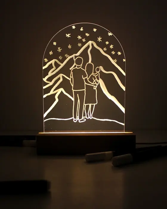 Du hast sie bestimmt schon mal gesehen: Diese stylischen, leuchtenden Acrylscheiben, die sofort ins Auge fallen. Das Beste daran ist, dass du diese leuchtenden Acrylbilder auch einfach selber machen kannst. Ein individuelles LED Acrylbild basteln ist nämlich viel einfacher, als es aussieht! LED Acrylbild basteln: 3 Kreative DIY Ideen auf Acrylglas - leuchtendes acrylbild basteln 5