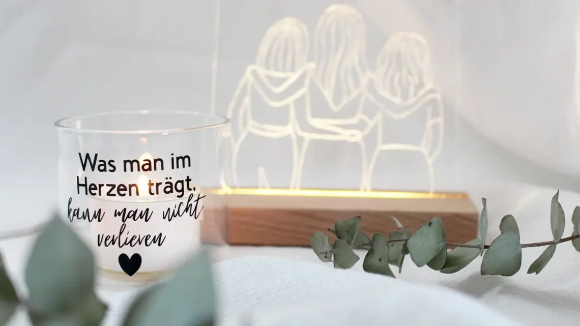 Trauergeschenke selber machen | Tinkerhome - Einfache DIYs für dein Zuhause