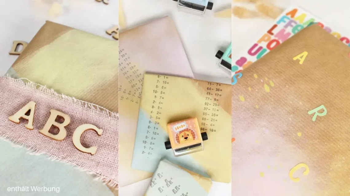 Geschenkverpackung zur Einschulung basteln: 3 kreative DIY-Ideen - geschenkverpackung zur einschulung basteln